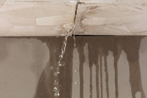 Professional Burst Pipe Cleanup technician working in Valley View, PA
